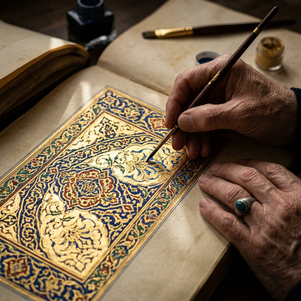 Tezhip illumination art